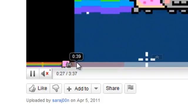 New Youtube Easter Egg! ~Nyan Cat~ смотреть онлайн