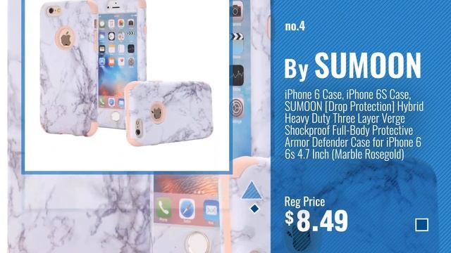 Top 5 IPhone 6 Case Marble [2018 Best Sellers]: GOLINK iPhone 6/6S Case Slim-Fit Ultra-Thin смотреть онлайн