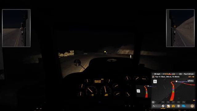 American Truck Simulator Convoy With @Squadrine смотреть онлайн