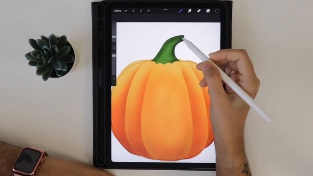 How to Draw a Jack o Lantern - Halloween Pumpkin Procreate Tutorial #procreate #drawing #digitalart смотреть онлайн