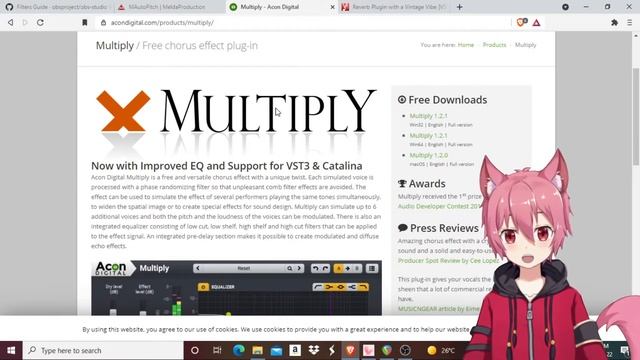 Free vocal effects you can use within OBS and a better free Reverb Plugin. смотреть онлайн