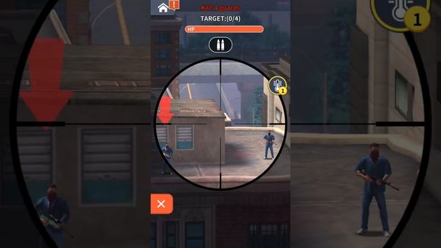 Sniper City Hero - Gameplay Walkthrough Part 2 Levels 22-37 (Android,iOS) смотреть онлайн