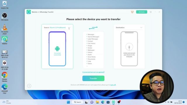 Best Way to Transfer WhatsApp from iPhone to Android(Xiaomi) 2023 смотреть онлайн