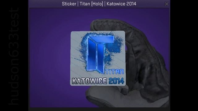 Titan Holo Katowice 2014 Sticker