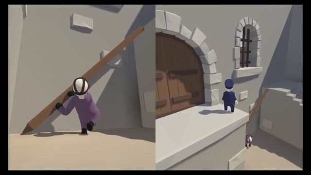 Dual-Mac adventure | Human Fall Flat Co-op funny compilation part 4 смотреть онлайн