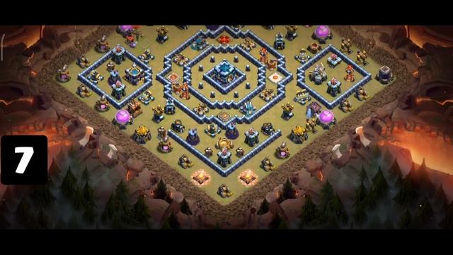 2021 New Top 10 TH13 War Base Link | Th13 Anti Everything War Base With Link | Clash of Clans смотреть онлайн