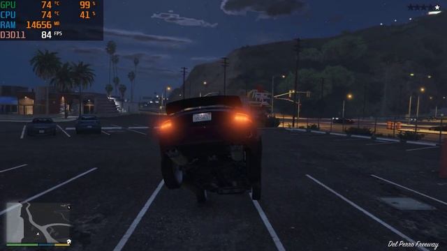 Grand Theft Auto V | GTX 1060 + R5 2600 (Grass quality on high) смотреть онлайн