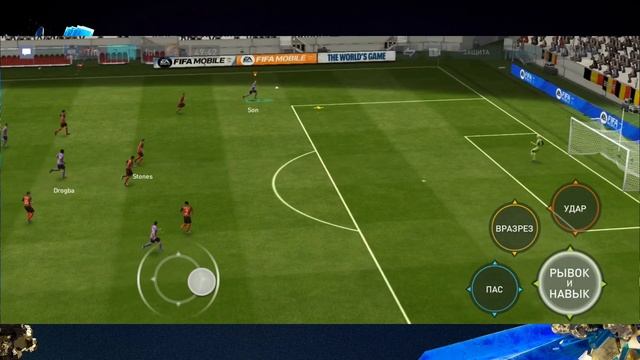 Стал чемпионом в Fifa Mobile в равной игре! #fifamobile #фифамобайл смотреть онлайн
