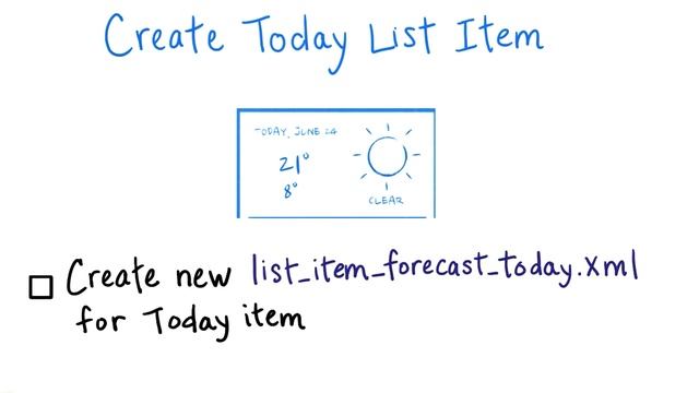 Building Today's List Item - Developing Android Apps смотреть онлайн