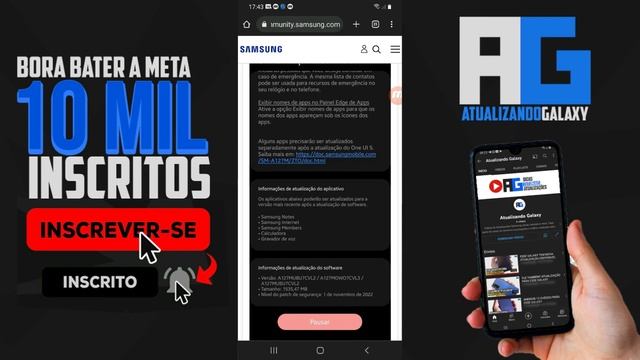 Galaxy A12 NACHO!! Android 13 FAÇA ISSO DEPOIS DE ATUALIZAR!! смотреть онлайн