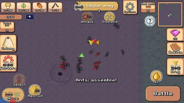Pocket Ants- Colony Simulator- Gameplay Walkthrough Part 5 (Android, iOS) смотреть онлайн