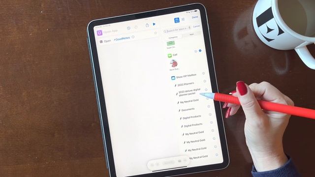 **UPDATED FOR iOS 15** How to Add a Shortcut to any GoodNotes Notebook or Planner смотреть онлайн