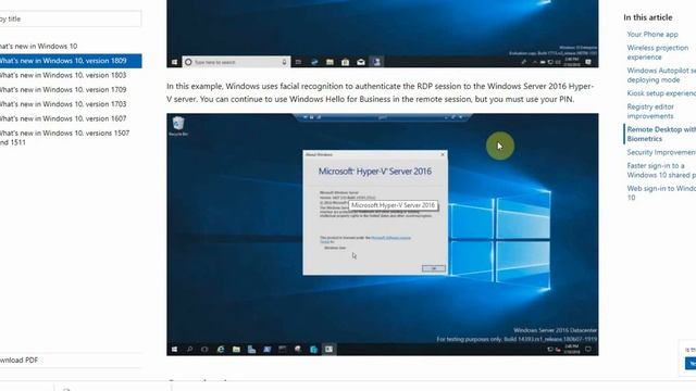 What is new in windows 10 version 1809 for IT Pros - #Windows 10 1809 смотреть онлайн