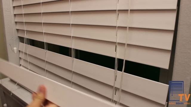 How to Change the Slats on your Window Blinds from SelectBlinds.com смотреть онлайн