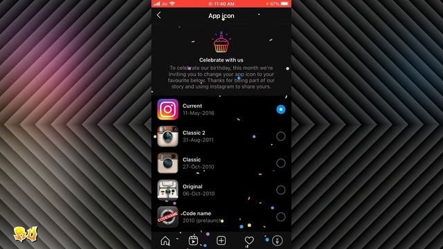 How you can change INSTAGRAM ICON on IOS смотреть онлайн
