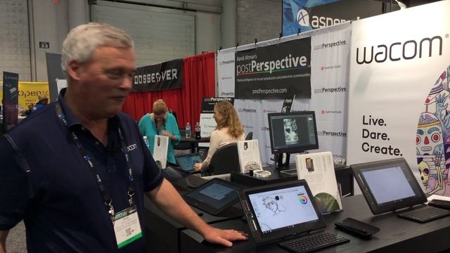 NAB 2017: Wacom's Doug Little смотреть онлайн