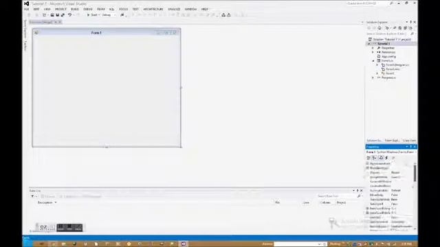 C# Windows Forms Application Tutorial Part 1 - Hello World смотреть онлайн