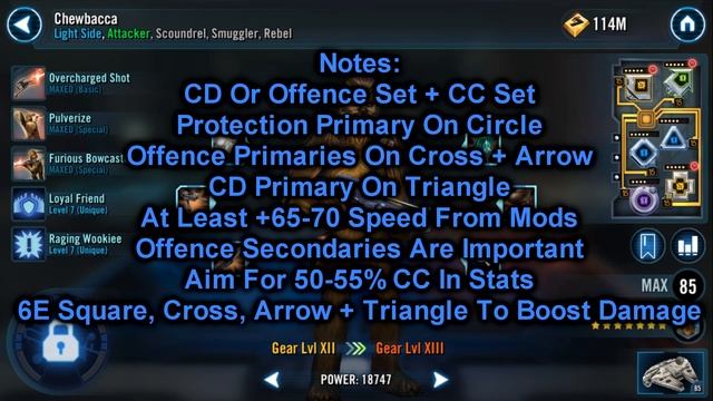 SWGOH - How To Mod CLS Rebels Guide - 5 Minute Modding - TW/GAC/Arena - Stand To Malak And GAS!
