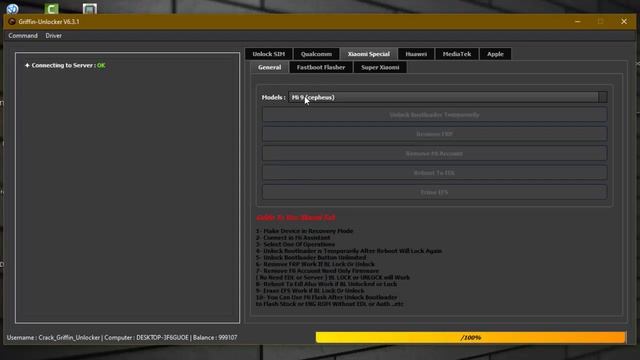 NEW UPDATE Griffin Unlocker V6.3.1  |  For Help Android Repair