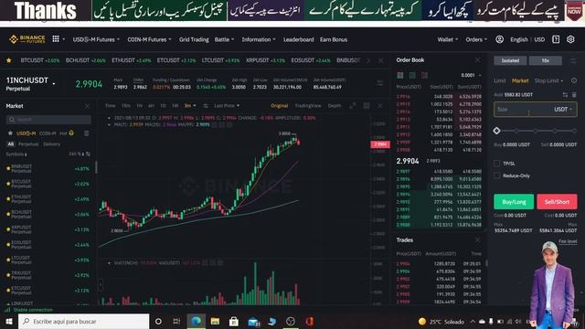 Binance Future Trading For beginners | futures Trading | Binance Trading Tutorial 2021 смотреть онлайн