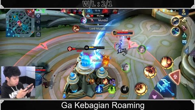 PUSH MMR 3400++ JOHNSON MAGIC, SEMOGA WS!! - MLBB INDONESIA! смотреть онлайн