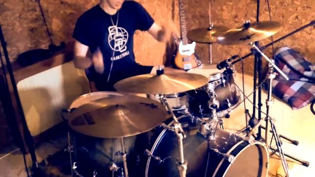 Muse - Hysteria (Drum Cover by Alex Tkachev) смотреть онлайн
