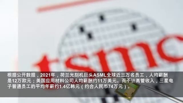 芯片业薪酬有多高 台积电中位数46万 日本半导体企业夏季奖金达15万 смотреть онлайн