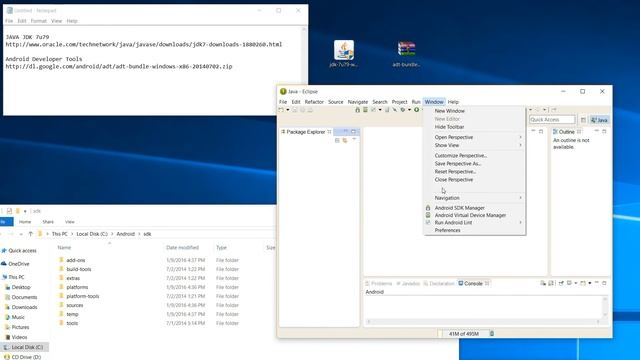 Buildbox - Build and generate an APK file for Android download with Eclipse and Win 10 смотреть онлайн