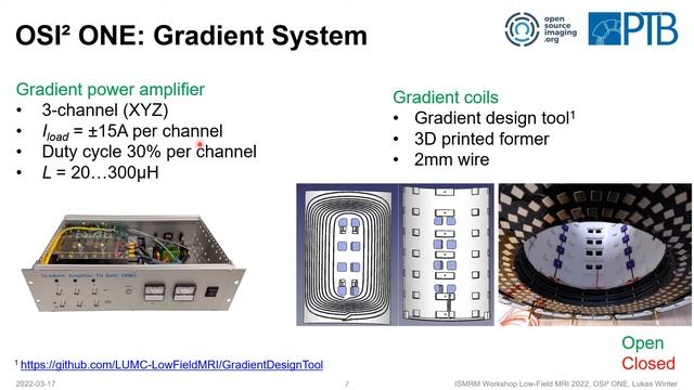 OSI² ONE: An Open Source Low-Field magnetic resonance imaging (MRI) Scanner смотреть онлайн
