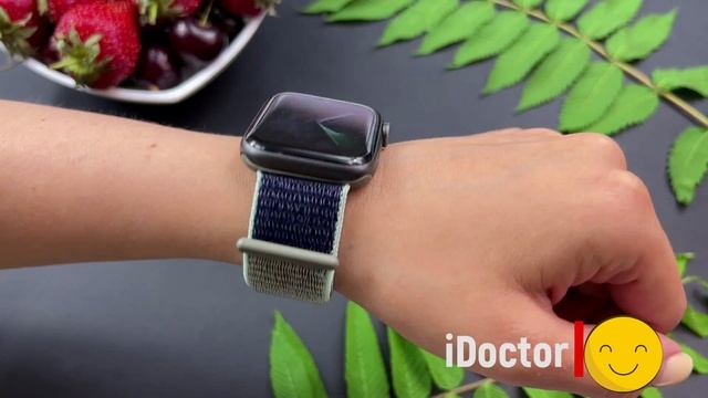 Nylon strap, loop for Apple Smart Watch 42 44 45 смотреть онлайн