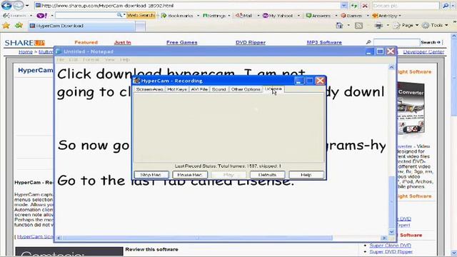 How To Get HyperCam2 Registed FOR FREE смотреть онлайн