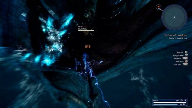 FFXV Windows Edition Noctis vs Leviathan смотреть онлайн