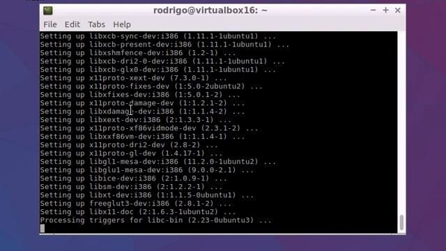 Instalação da Glut - OPENGL no Linux 16.04 - 32 bits смотреть онлайн