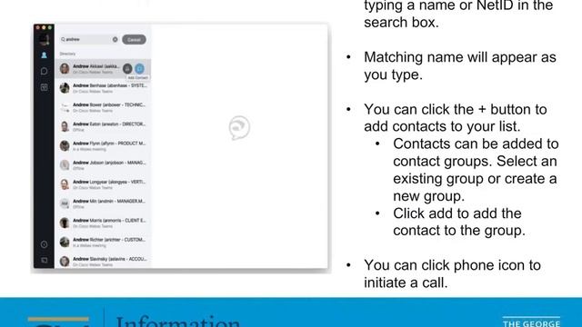 Jabber for Desktop (PC & MAC) смотреть онлайн