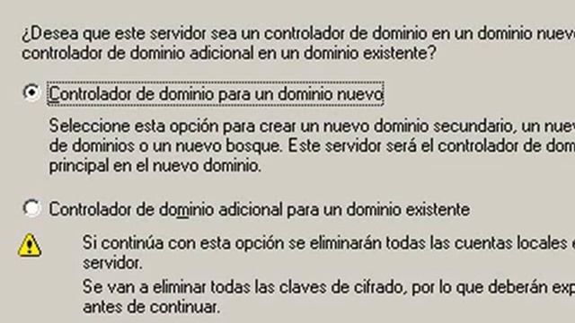 Configuracion de un Controlador de Dominio Principal en Windows 2003 Server (PARTE I) смотреть онлайн