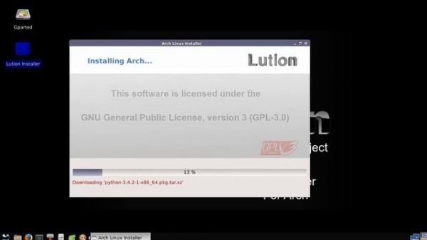Установка Arch Linux