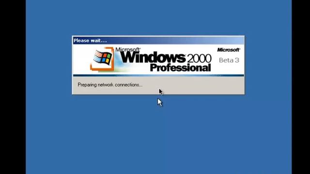 Windows 2000 Professional Beta 3 Build 2000 Installation смотреть онлайн