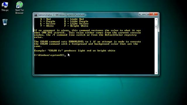How to change color in cmd смотреть онлайн