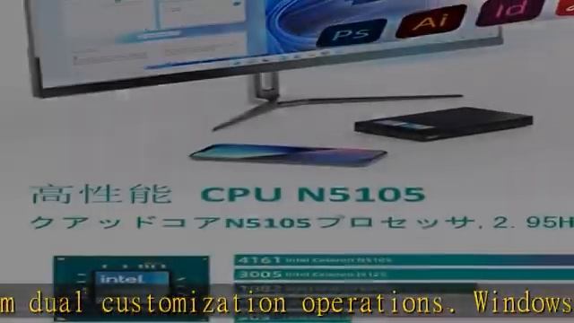 MeLEミニPC Quieter 3Q ファンレスミニコンピューターWindows 11 Pro、Celeron N5105スモールデスクトップコンピューター、8G LPDDR4 128G ROMマ смотреть онлайн