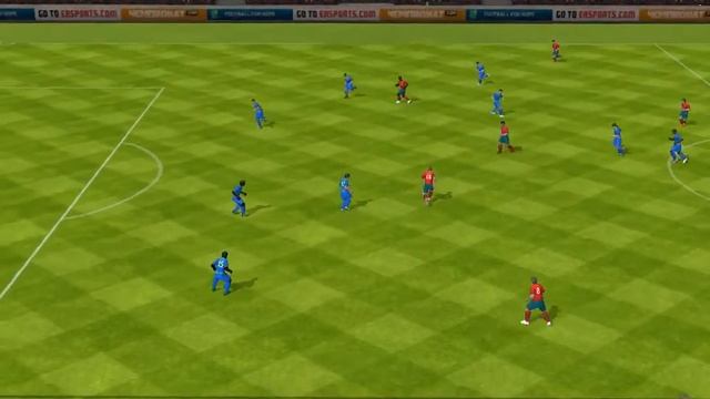 FIFA 13 iPhone/iPad - Lokomotiv vs. FC Rostov смотреть онлайн