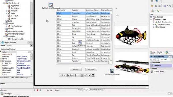 Delphi Visual Live Bindings and AnimationLab tutorial (Windows and Android) from CodeRage 8