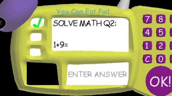 Baldi Loves Sandwiches Mod Menu