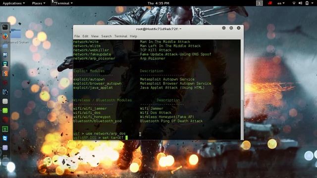 طريقة عمل دوس اتاك على الموقاع باستخدام اداة websploit - Kali Linux смотреть онлайн