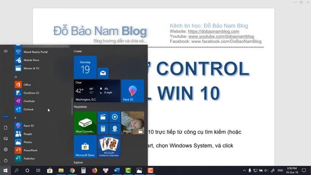02 cách mở Control Panel Win 10 nhanh và đơn giản nhất смотреть онлайн