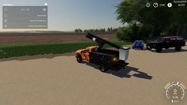 Farming Simulator 19 Mod Review #51 Bucket Trucks, Kenworth Twinsteer, JD Tractor & More! смотреть онлайн