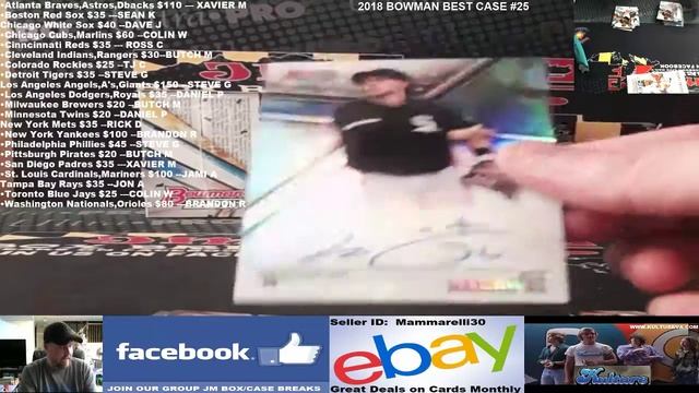 2018 BOWMAN BEST BASEBALL PYT CASE #25 1/19/18 смотреть онлайн