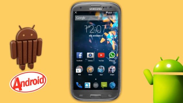 Galaxy S3 - Android Kitkat 4.4 (i747) смотреть онлайн