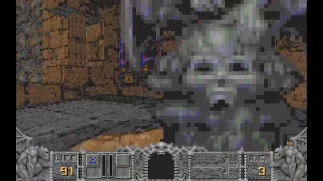 Hexen: Beyond Heretic (DOS) Gameplay смотреть онлайн