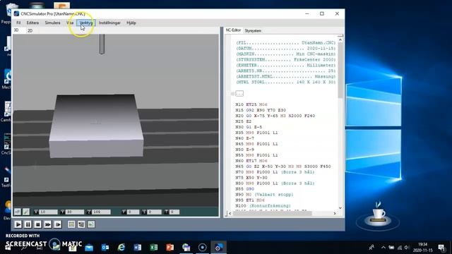 Grunder om CNC simulator i Meckpack смотреть онлайн